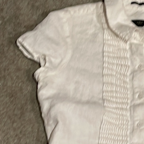 Talbots pure Irish linen shirt PS - Picture 3 of 7